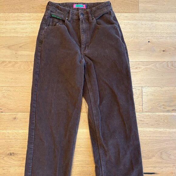 Empyre "Tori" size 0 brown corduroy pants - Picture 1 of 4
